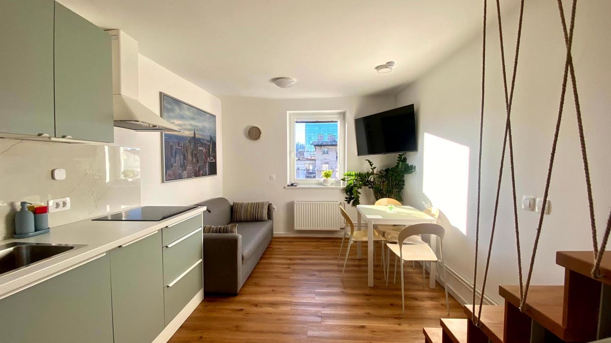Apartament Little Plaza Duplex Lublana Zewnętrze zdjęcie